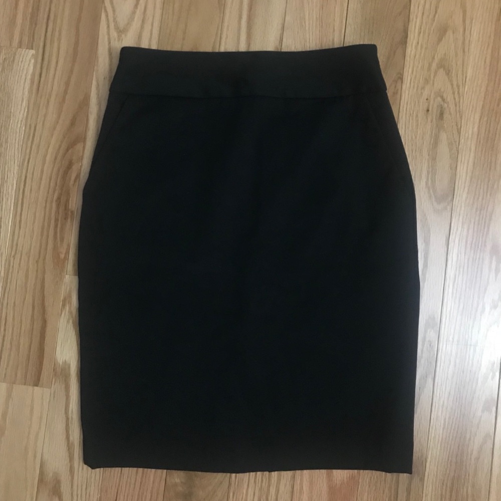 Express black pencil skirt
